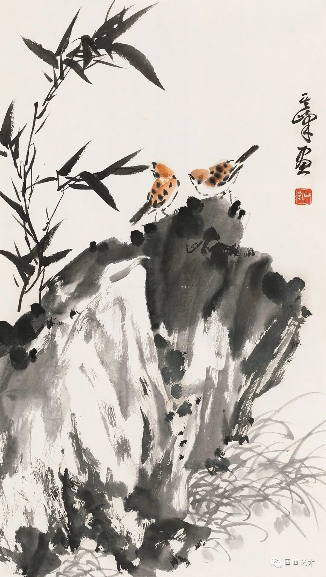 名家花鸟画 自然流露花鸟清香 孙其峰老师作品