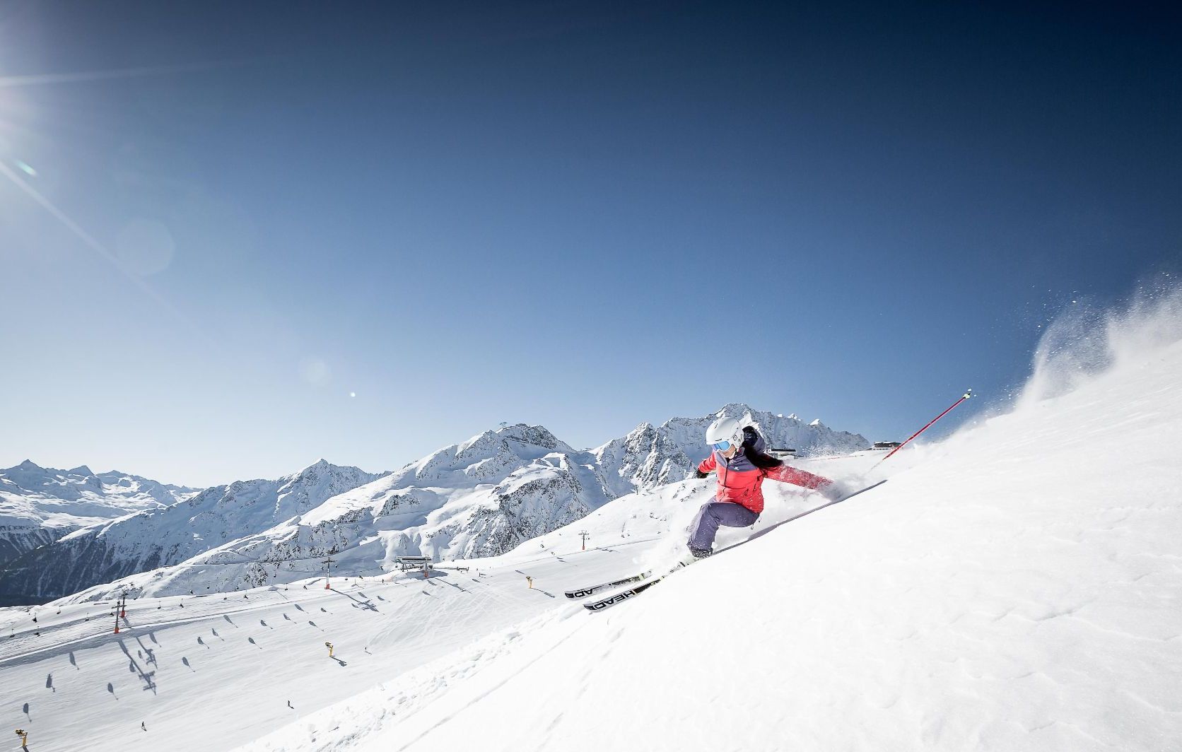 奥地利圣安东滑雪场图片