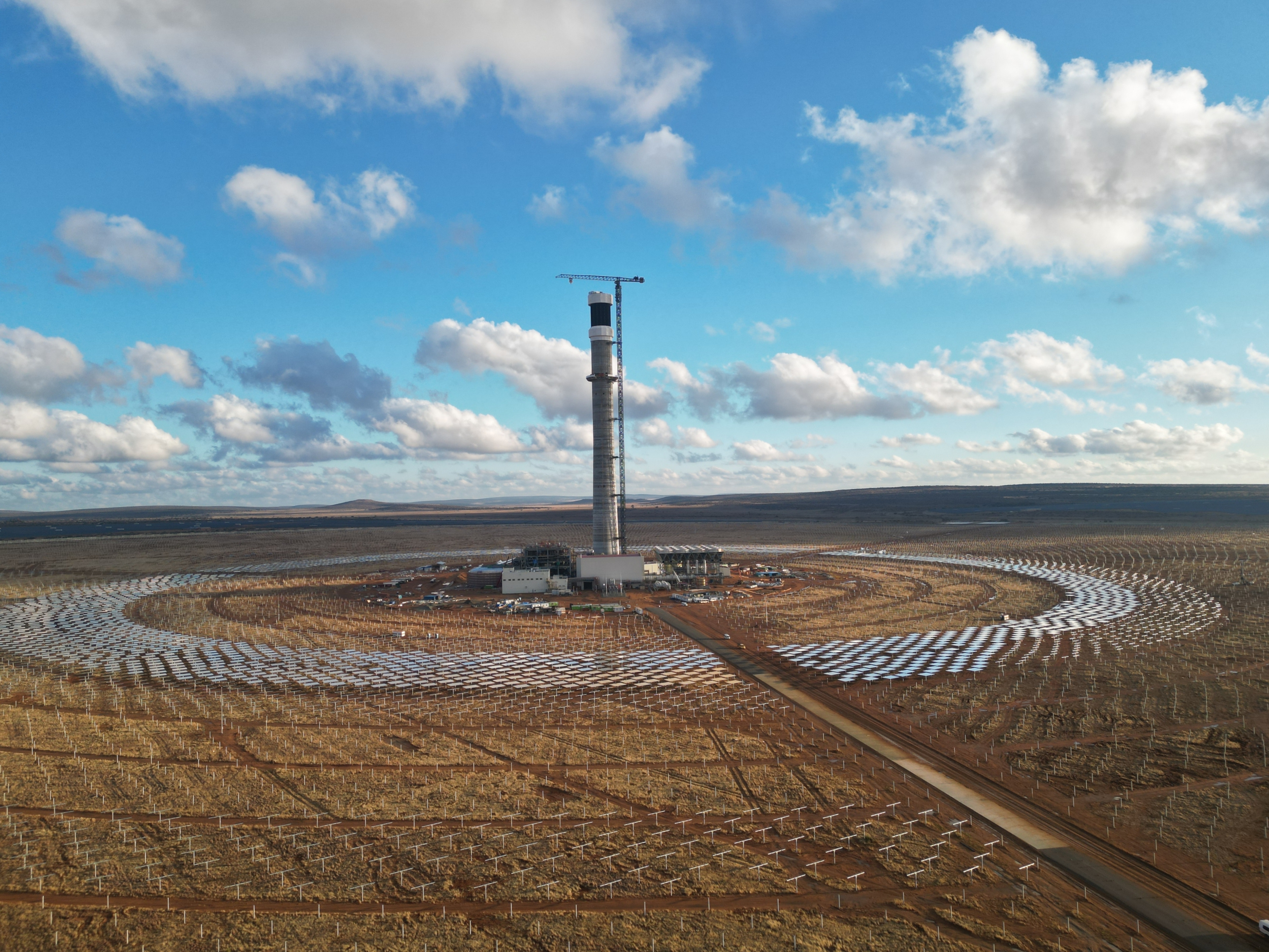 探秘南非红石光热太阳能项目