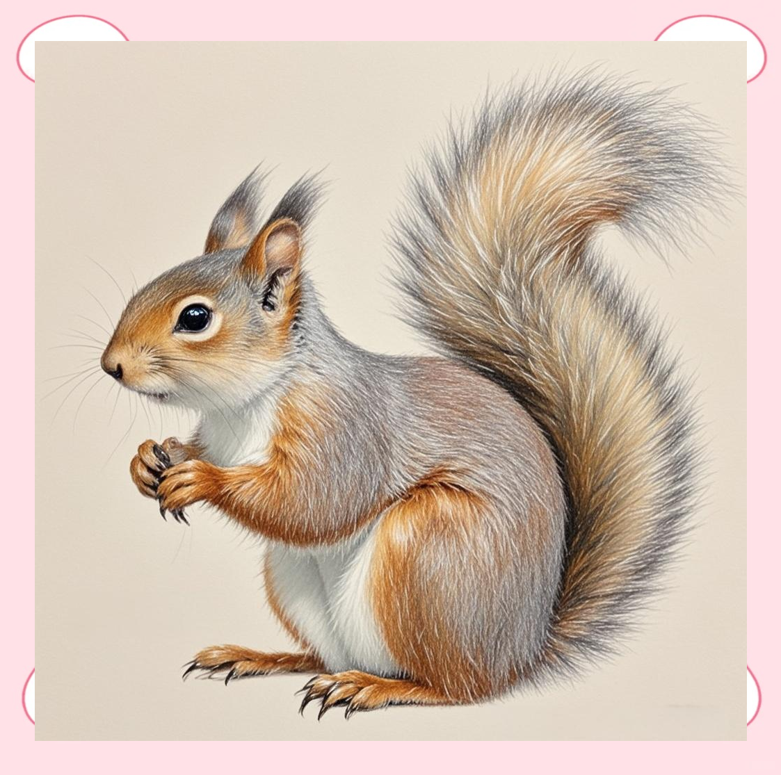松鼠简笔画绘制指南