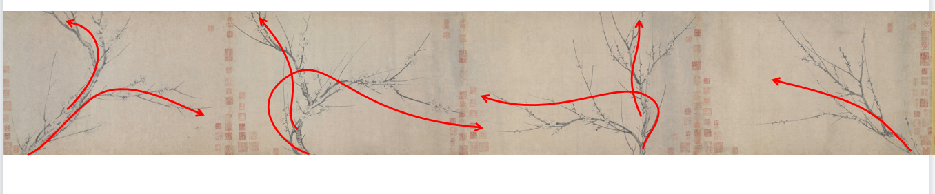 杨无咎《四梅花图》:静观万象,简淡空灵