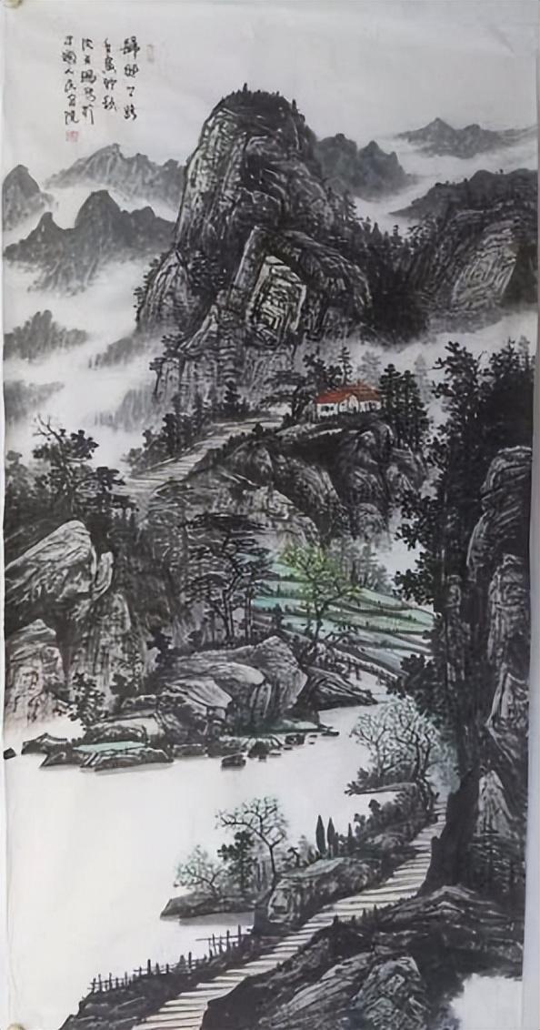 画家沈天赐简介及作品欣赏
