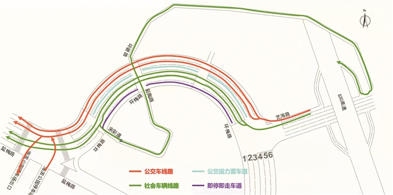 10月1日起调整节假日交通组织模式 梅沙片区构建单向通行大循环