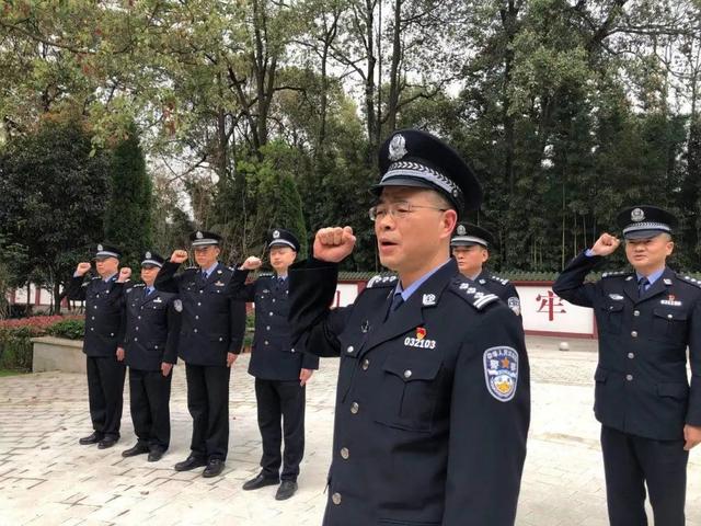 教育整顿丨江油市公安局追寻红色足迹 传承先烈精神
