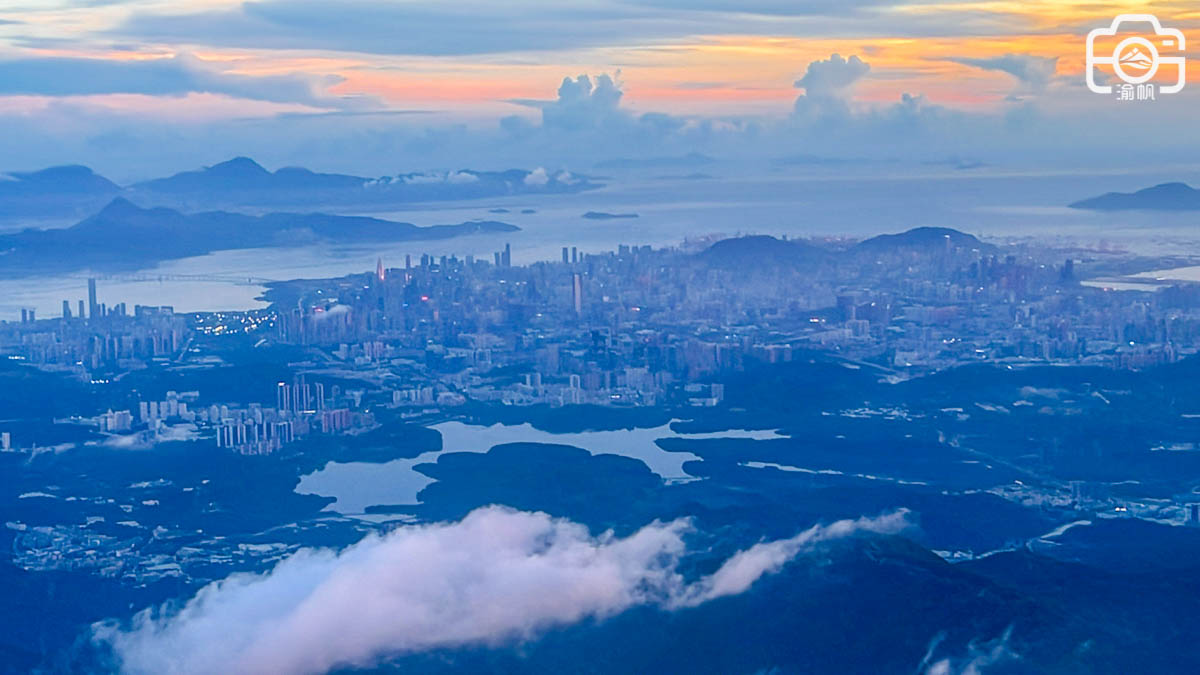 航拍深圳,高楼林立,繁华程度不逊广州