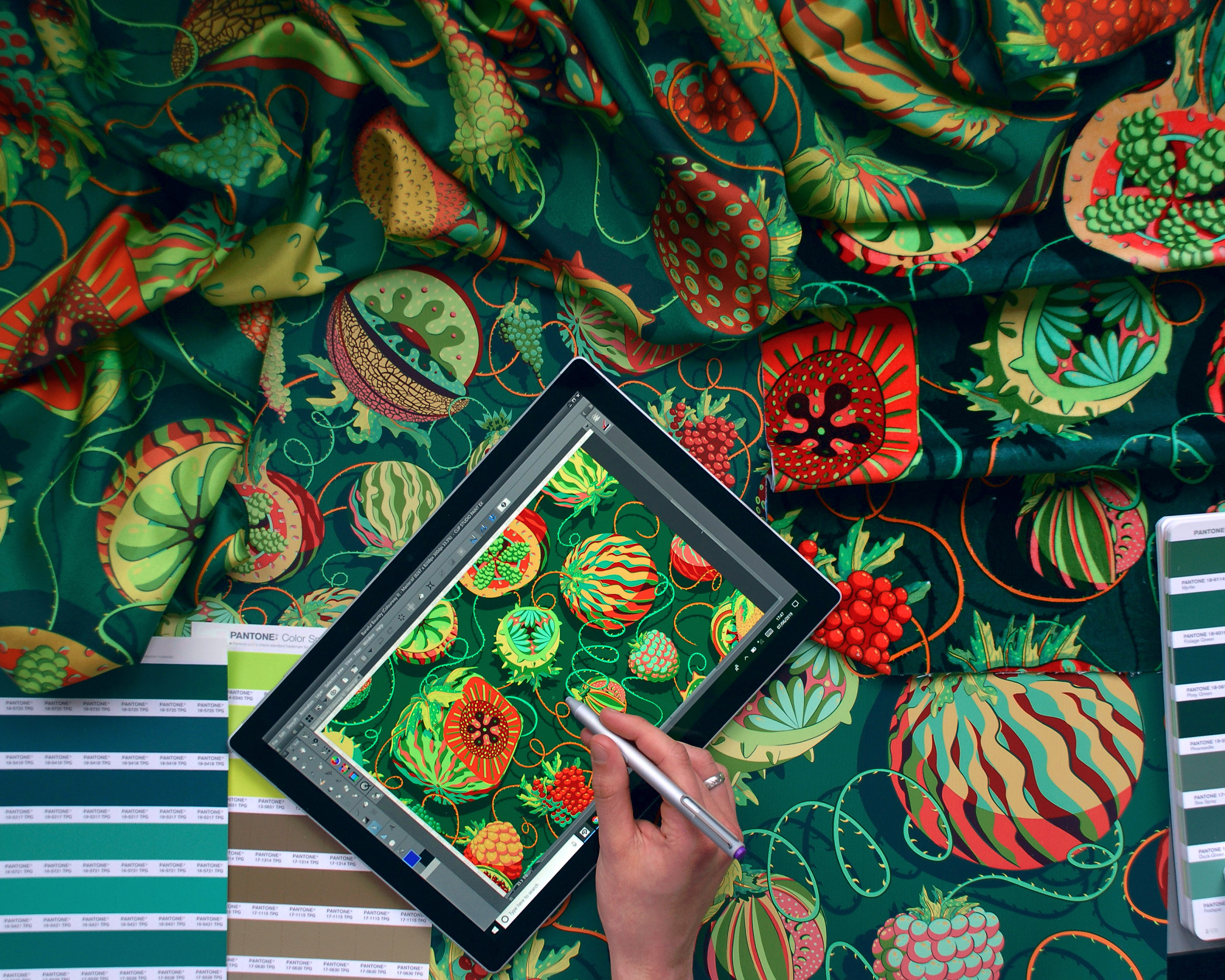 《fruitful硕果累累》家纺用品水果图案设计合辑