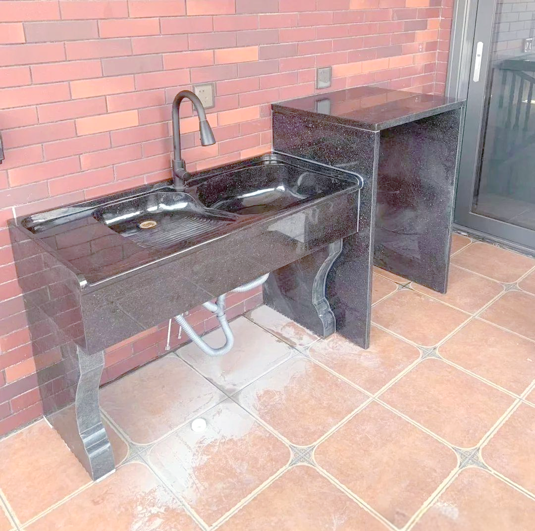 打造专属洗衣体验,花岗岩洗衣池不容错过