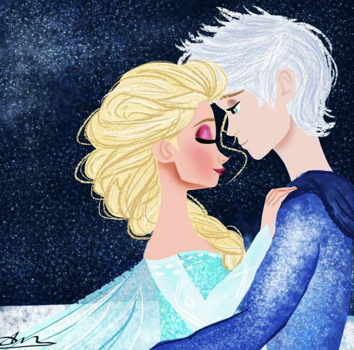 粉丝"不忍"艾莎女王单身,拉年下弟弟组cp,但是真的不般配