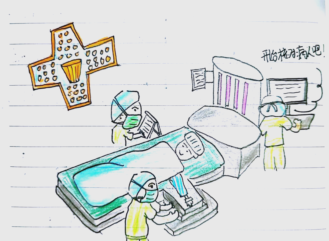 手绘漫画带你深入了解手术室护士的工作日常