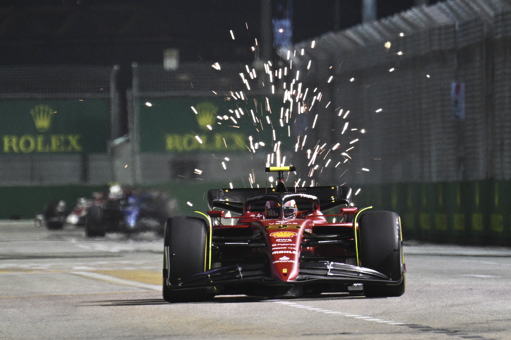 赛车——f1新加坡大奖赛举行第二轮练习赛