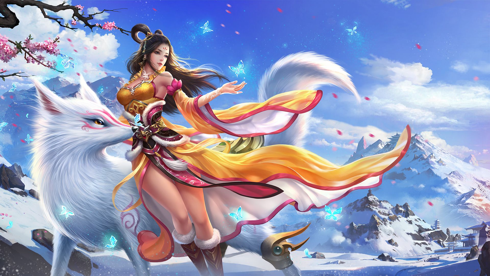 美艳原画壁纸值得收藏的一波美图