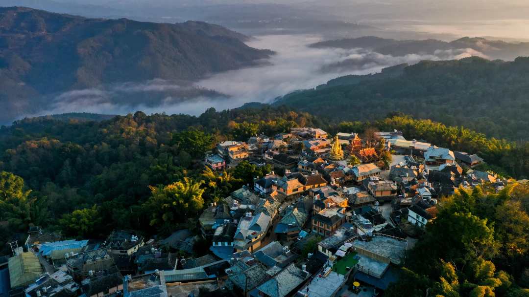 景迈山风景区图片