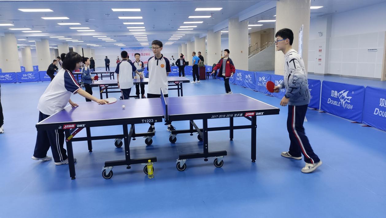 相约安徽 向春而行|怀宁县开展青少年乒乓球培训活动