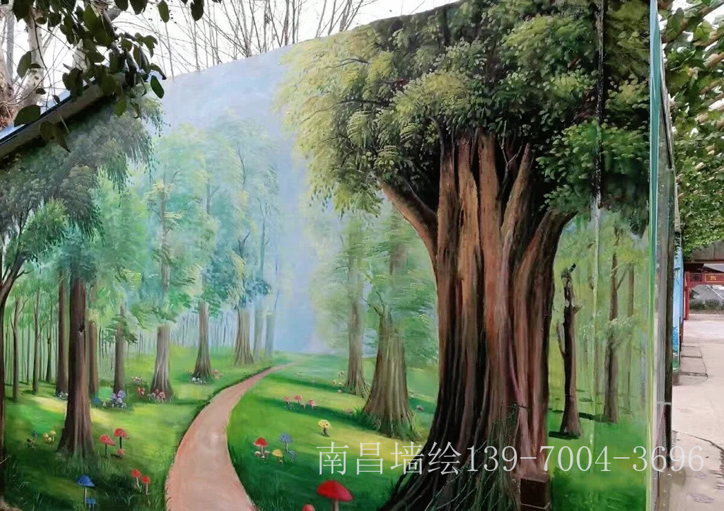 南昌墙绘南昌墙体彩绘手绘壁画涂鸦