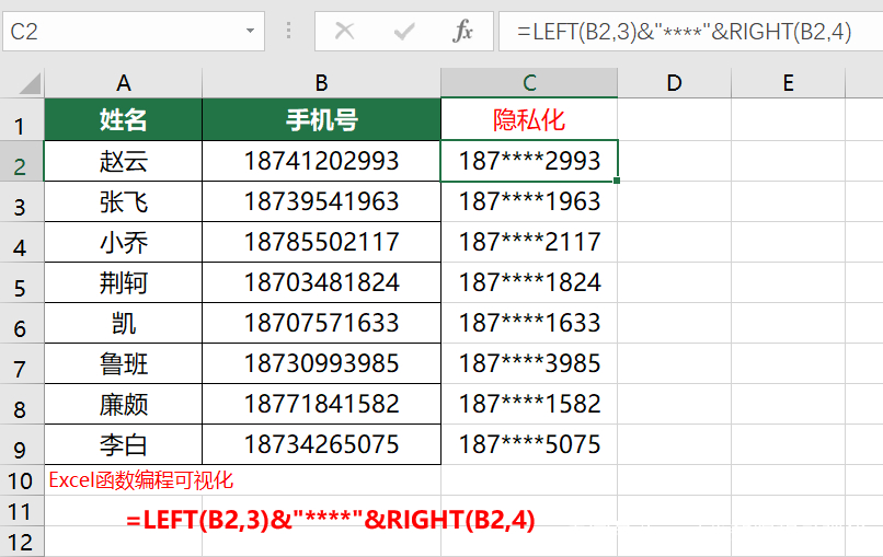 隐藏手机号中间4位的方法是什么呢视频教学