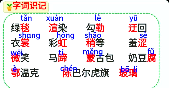 六年级上册:第1课《草原》图文解读与预习指南