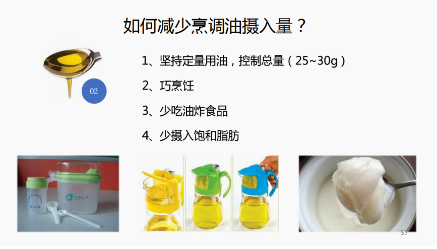 少盐少油,控糖限酒,健康生活