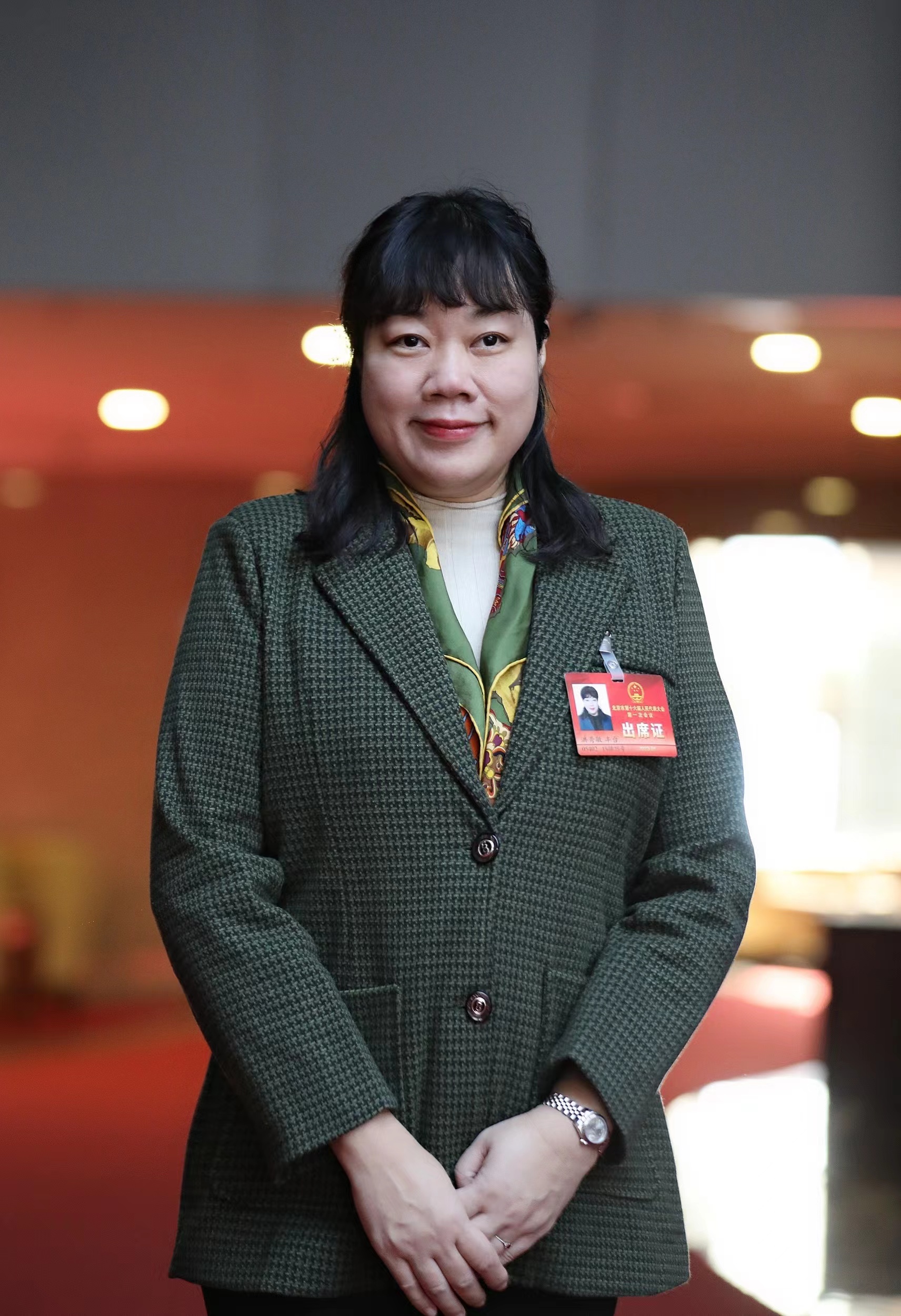 人大代表洪秀敏:优化学前教育布局,拓展托育服务资源