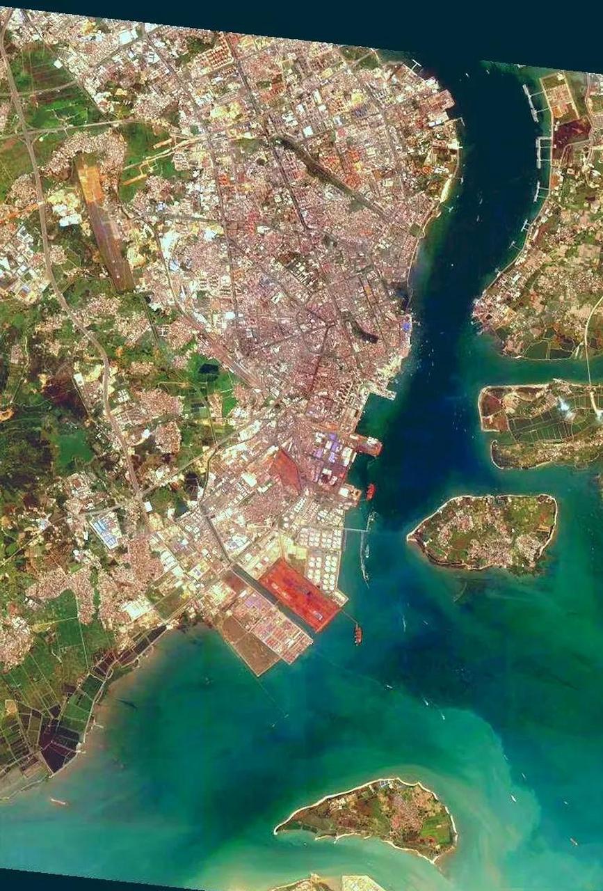 广东省湛江市最新卫星图片(4.