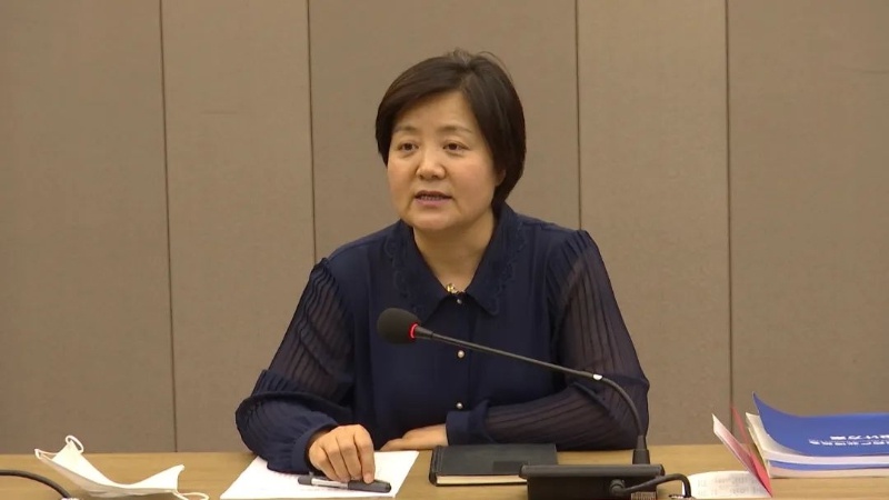 黄霓在陇西县督导调研第四届药博会筹备情况