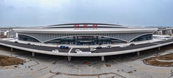 沪宁沿江高铁句容站静待通车