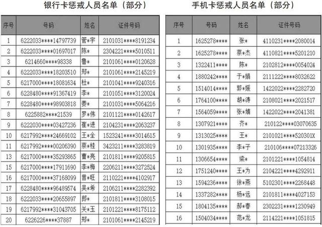 1900多人!沈阳曝光惩戒名单