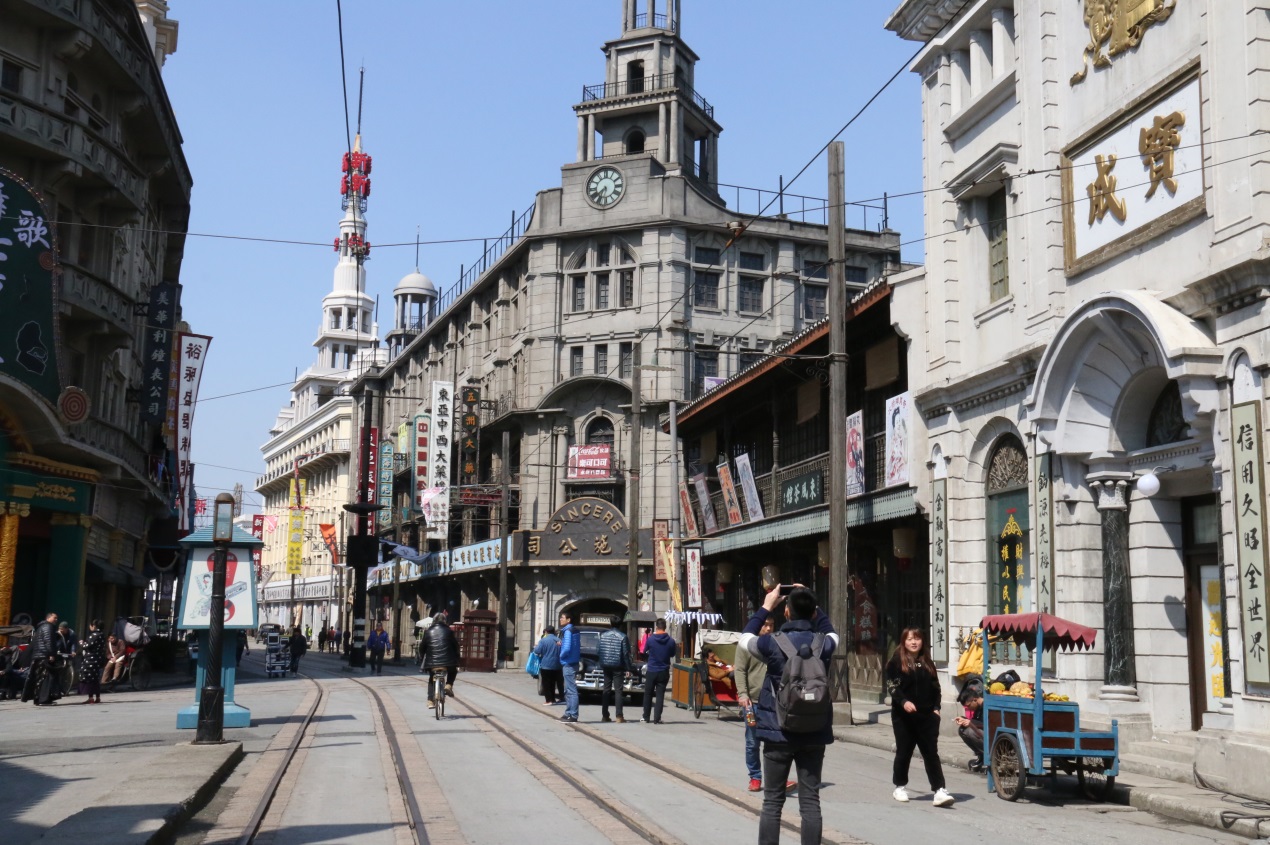 上海影视城:现代上海的老照片