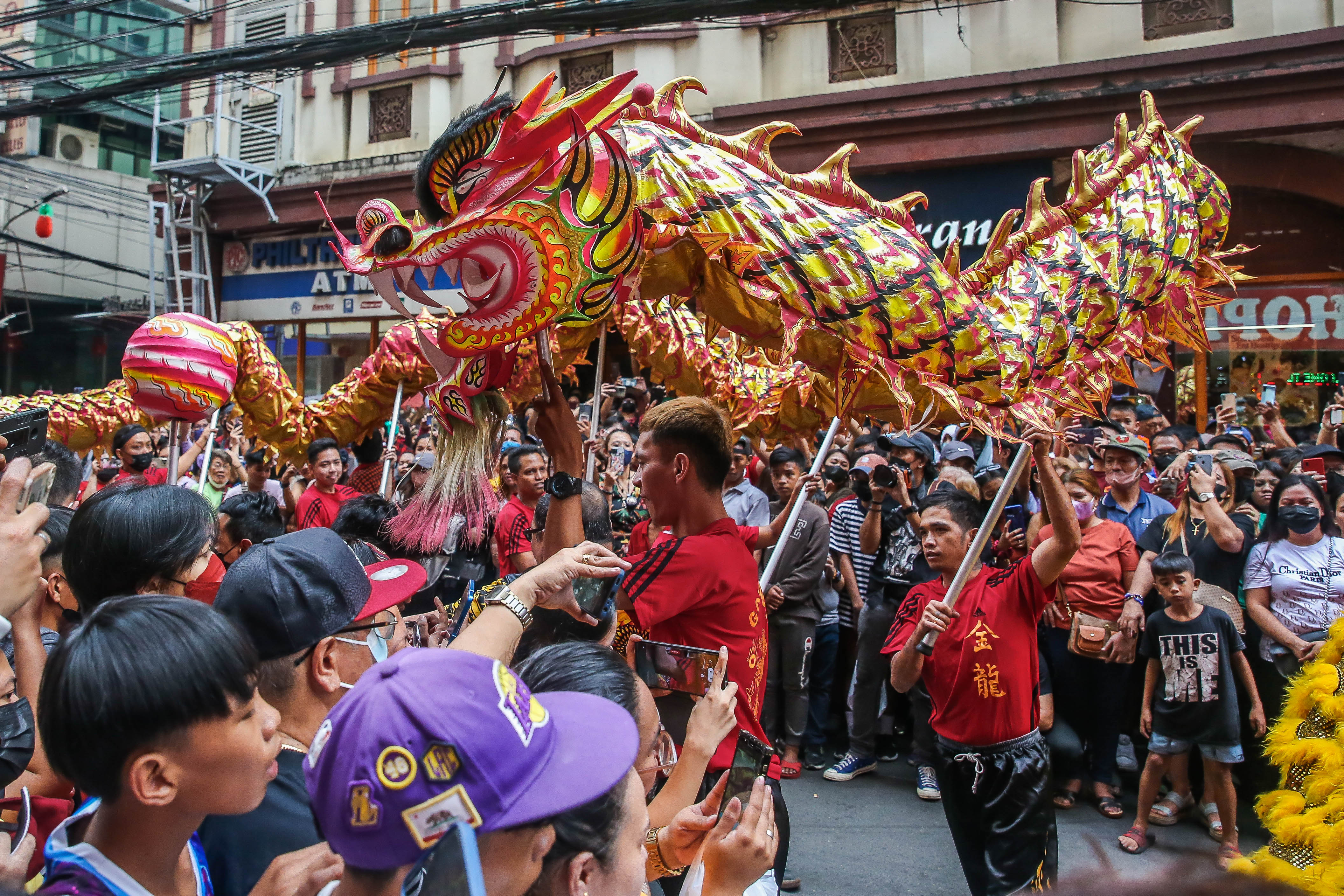 马尼拉:人山人海 热闹中国城