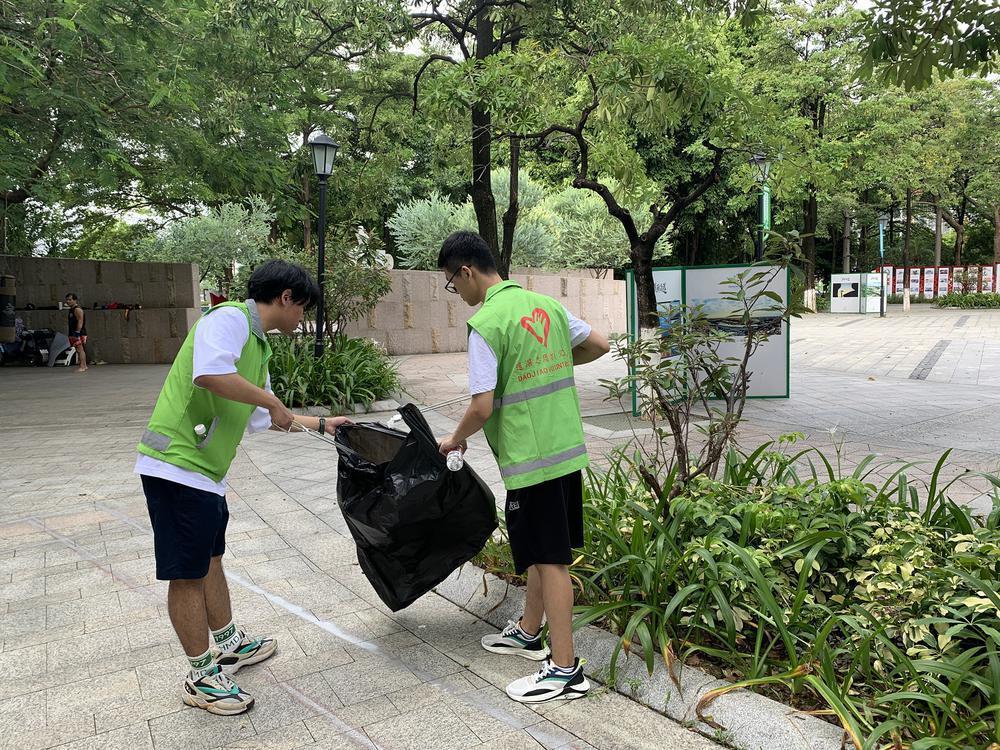 东莞道滘开展青少年绿色低碳生态环保志愿行活动