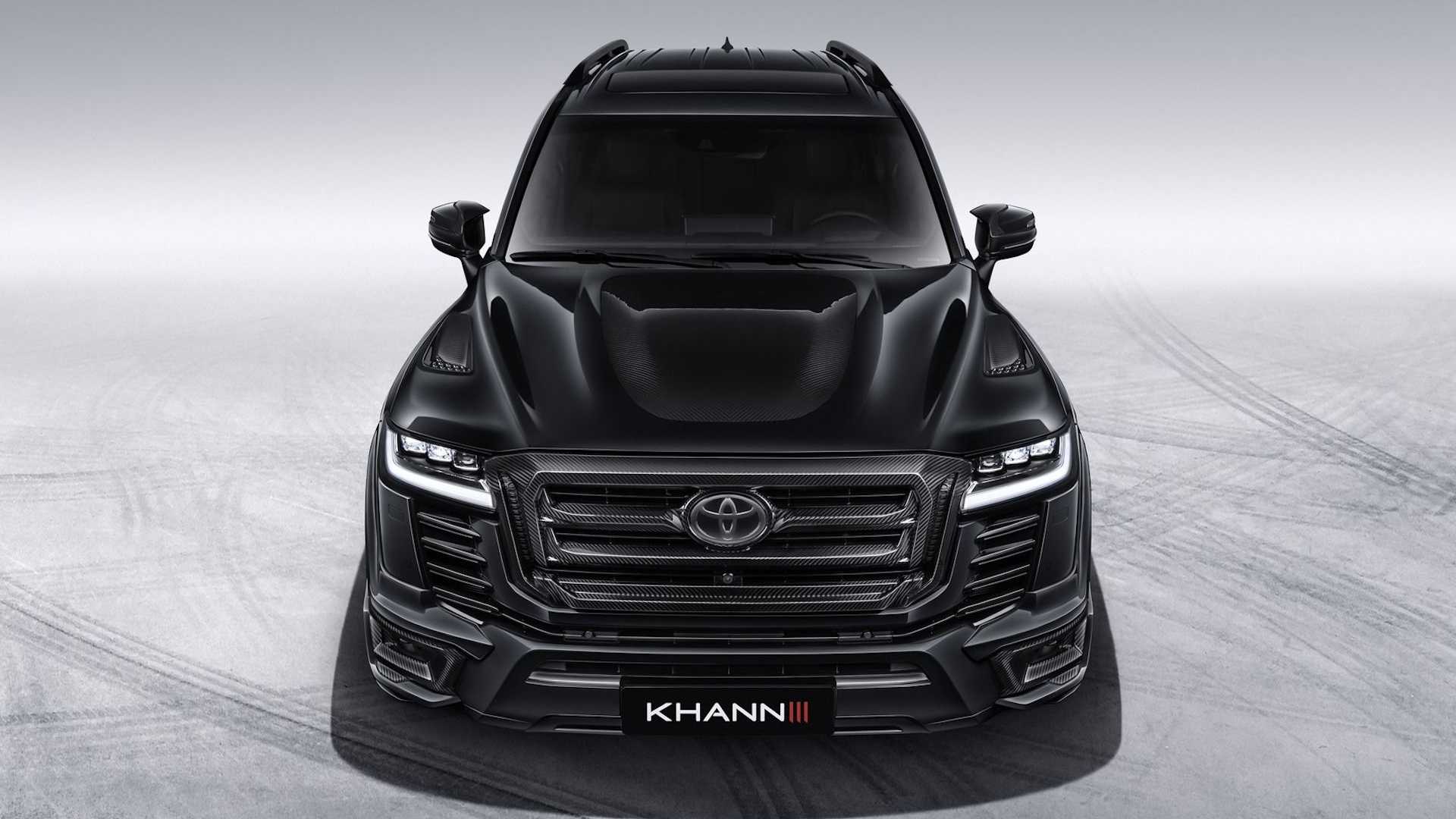 khann为兰德酷路泽lc300带来轻量化碳纤维升级组件