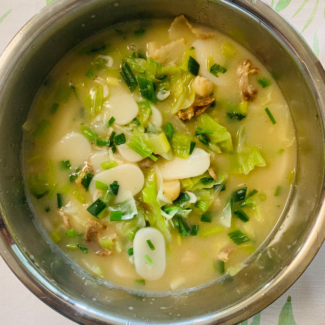 煮白粿,清淡美味,做法简单