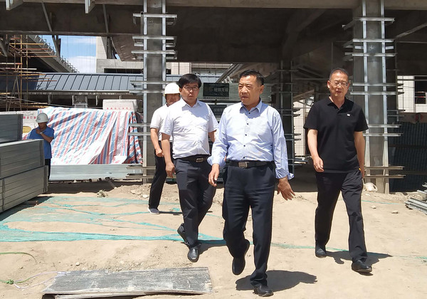省公航旅集团董事长石培荣调研武威雷台景区文化旅游综合体项目建设