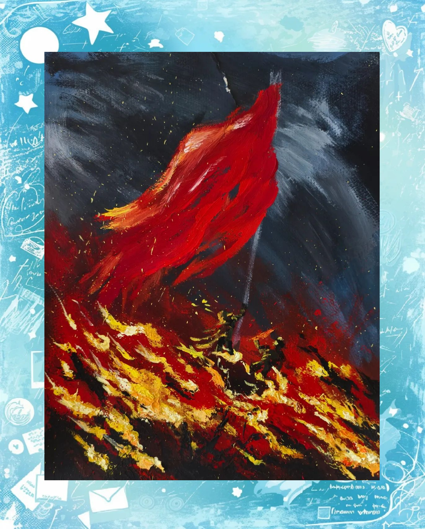 腾冲市2024年"传承红色基因,助力强国复兴"主题绘画作品线上展示