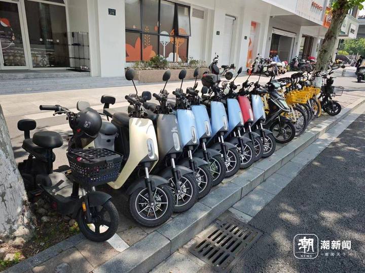 西湖边共享电瓶车渐热,这股风能刮回杭州核心城区吗
