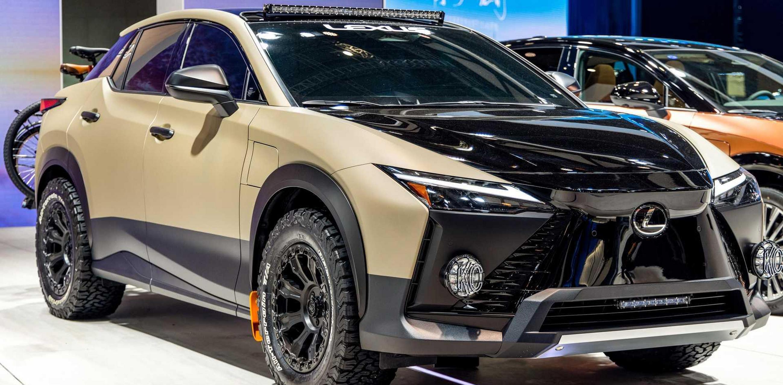 outdoor概念车在2023上海车展上首次亮相,作为该品牌电动suv的一款更