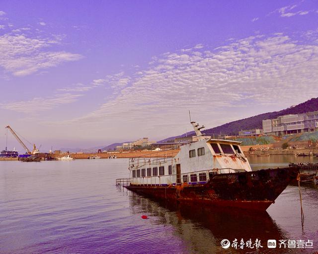 建设中的即墨鳌山港