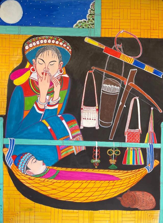 图集丨滇滩傈僳族农民画(一)