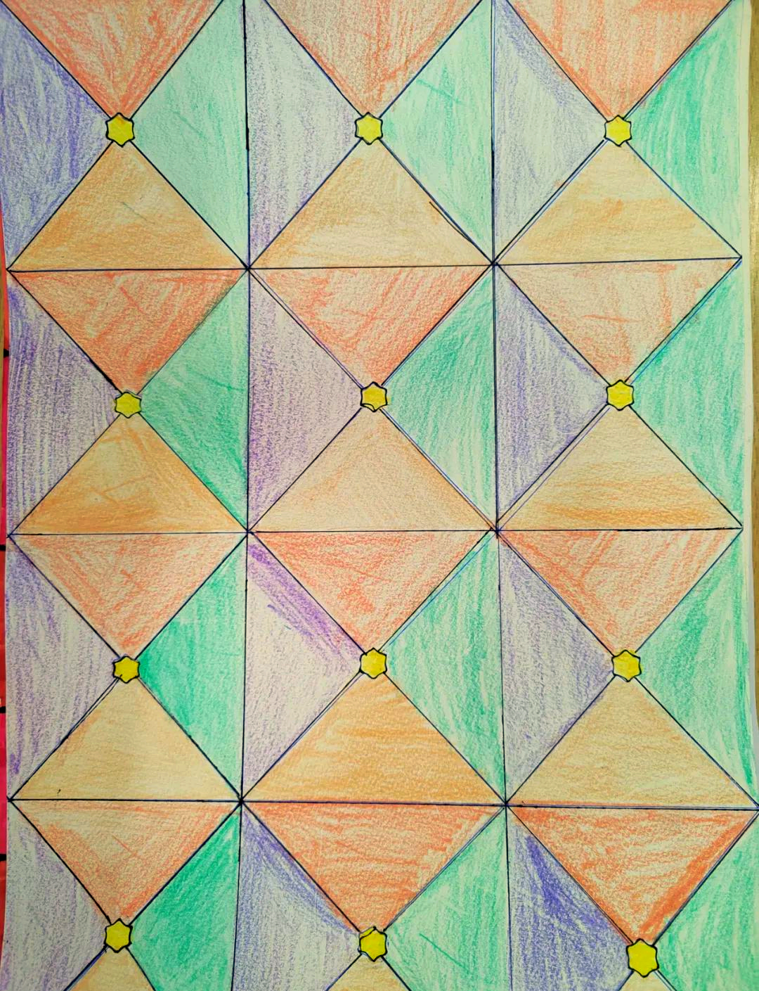 「教研视角」探索数学世界的奇妙密铺作品