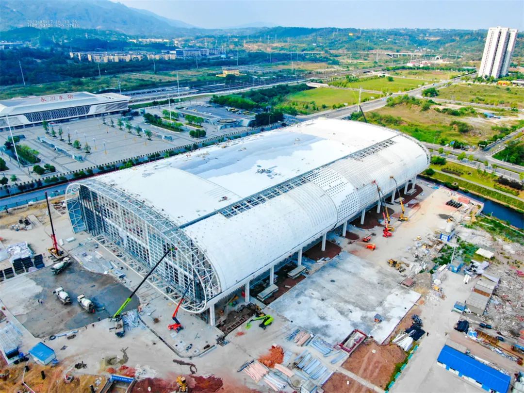匠心勾勒巴渝山水画卷中交一公局集团重庆永川会展中心项目建设纪实