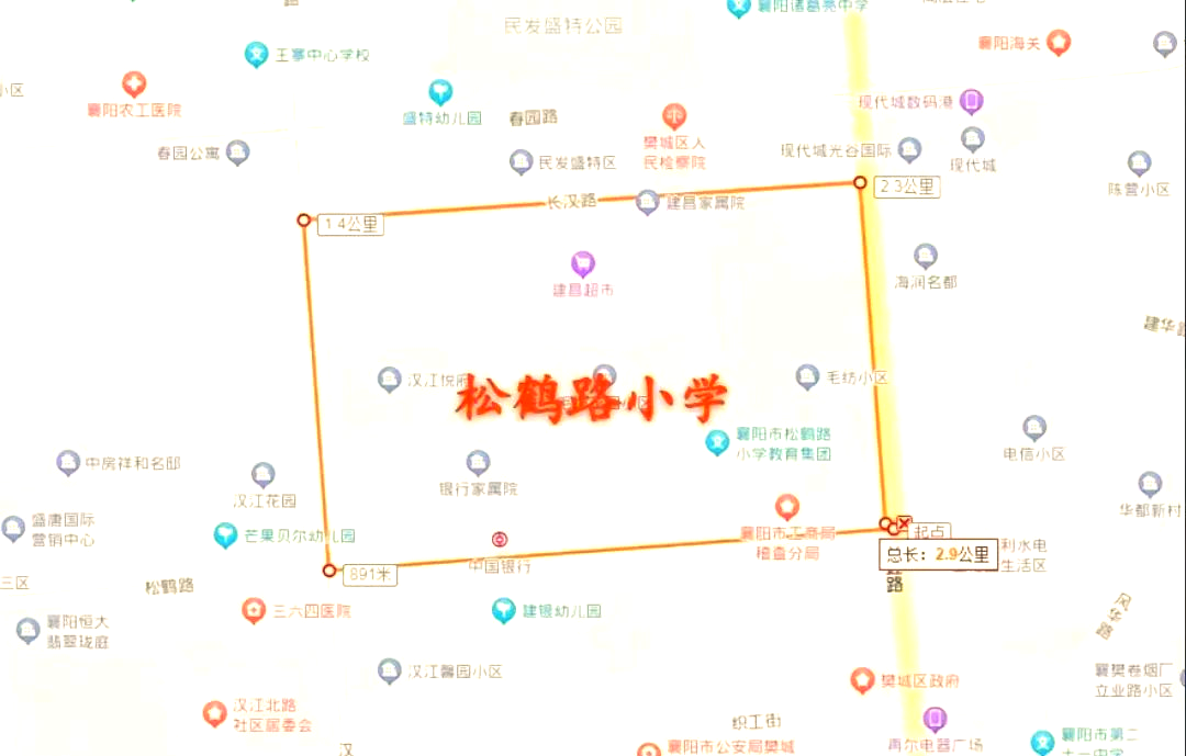 清晰直观的樊城区中小学划片地图,助你轻松看懂2024年招生情况
