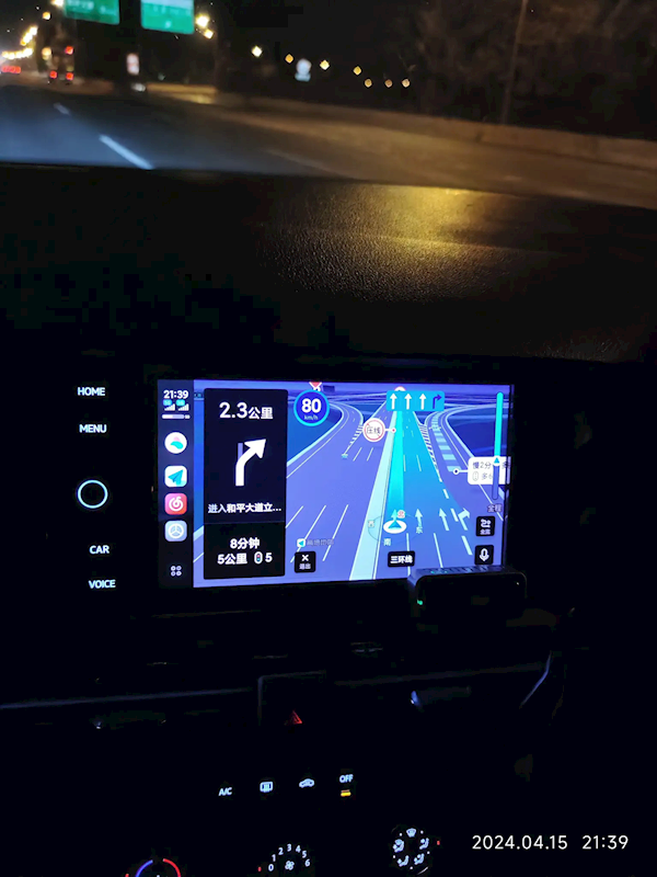 对标苹果carplay!小米carwith上线高德地图车道级导航