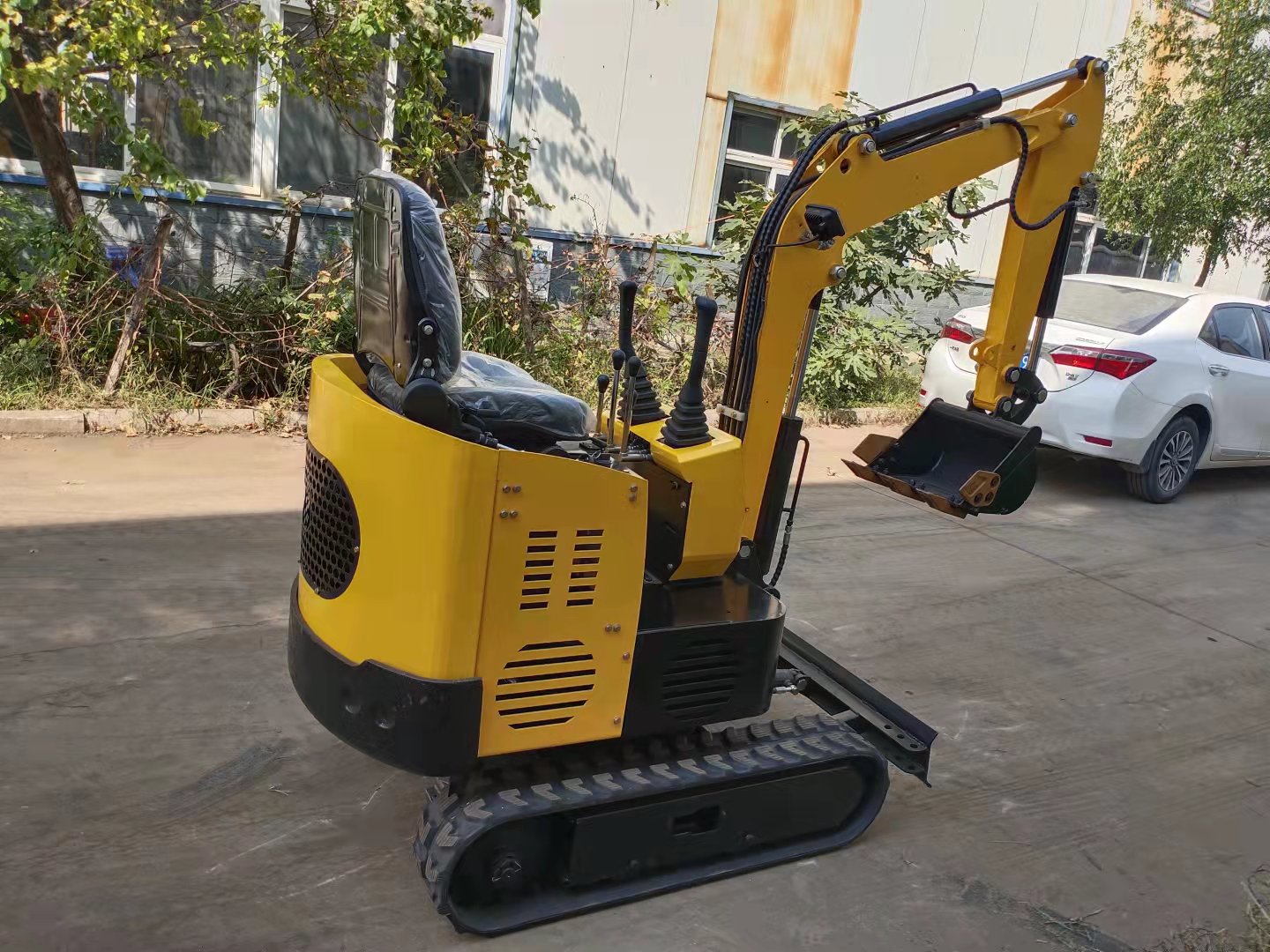 10型小型挖掘机 微型小挖机 产品实拍