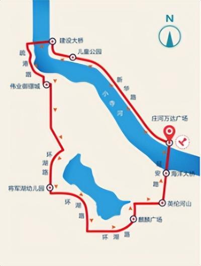 线路图汇总!大连国际徒步大会主会场及分会场