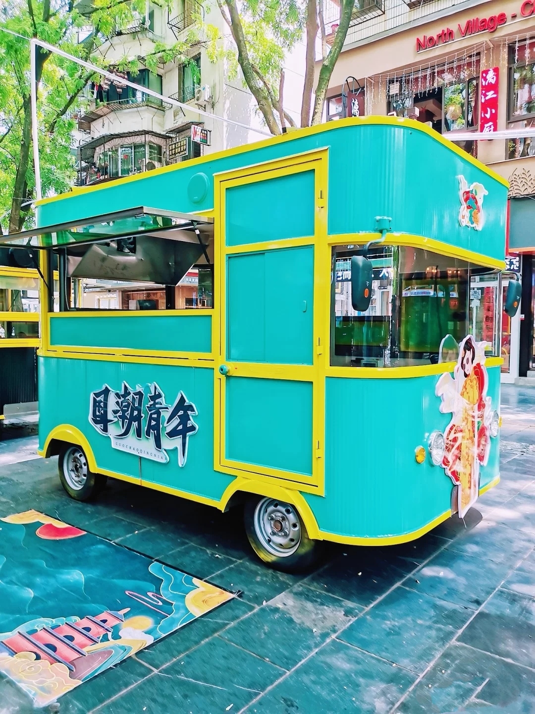 众创网红餐车,小吃车