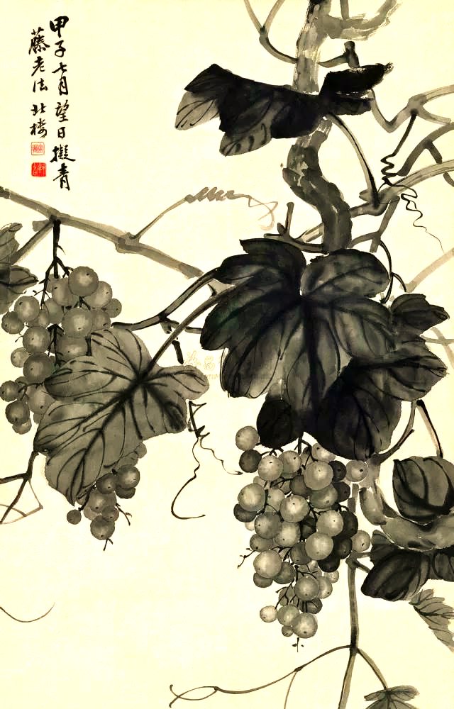 历代名家笔下的葡萄,酸甜又诱人!