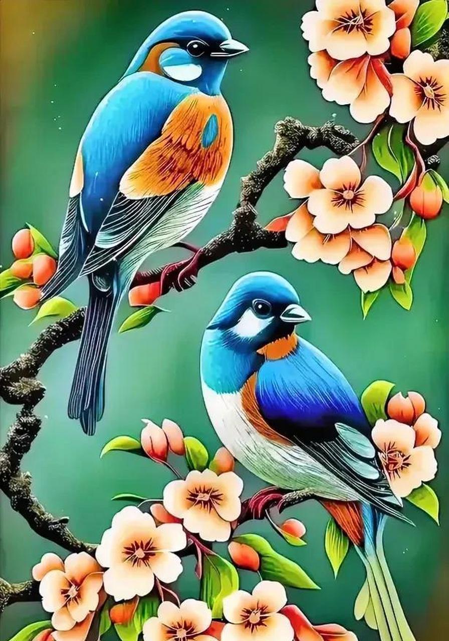 喜鹊登枝,喜从天降