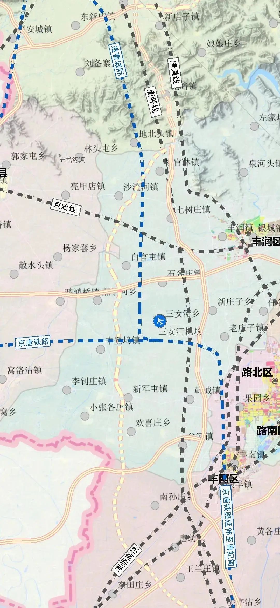 宁晋城际铁路规划图图片