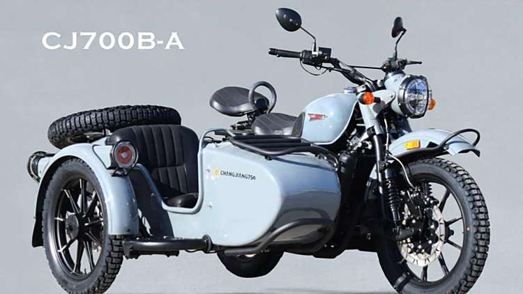 长江一款700cc三轮挎子,野外摩旅专用,配舒适度的宽大座椅