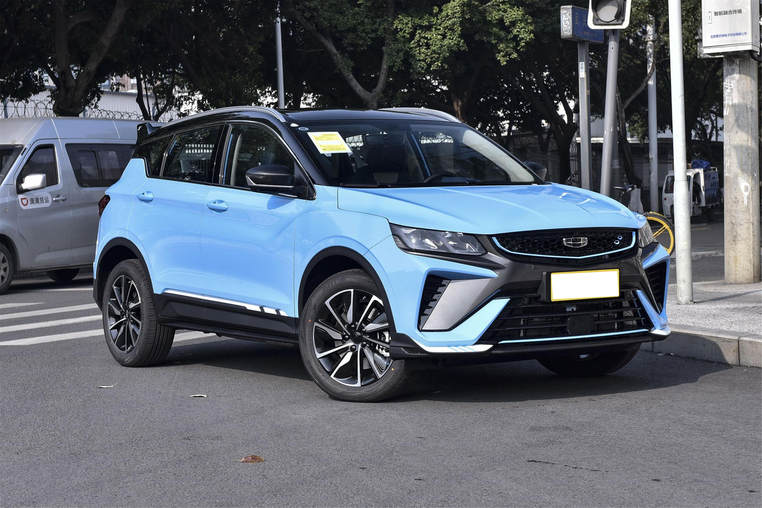 详解吉利缤越phev,插电混动小型suv,外观帅,动力好