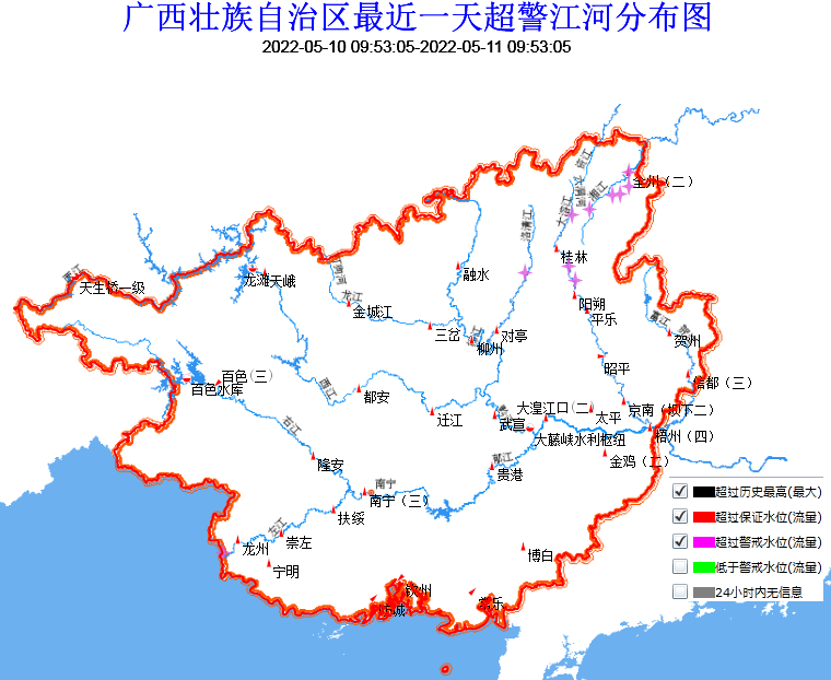 广西水运交通地图图片